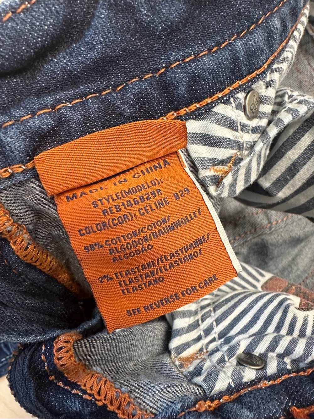 Rock Revival Celine Bootcut Women's Dark Blue jeans size 28 - Picture 6 of 11